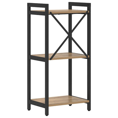 vidaXL Bookshelf Artisan Oak 40 x 30 x 85 cm Engineered Wood