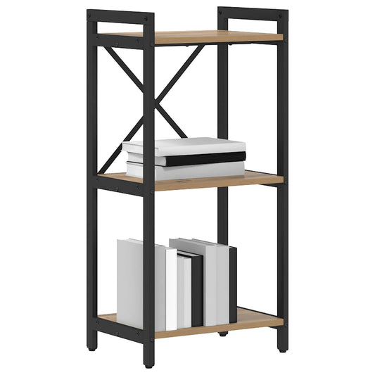 vidaXL Bookshelf 40 x 30 x 85 cm Engineered Wood Artisan Oak