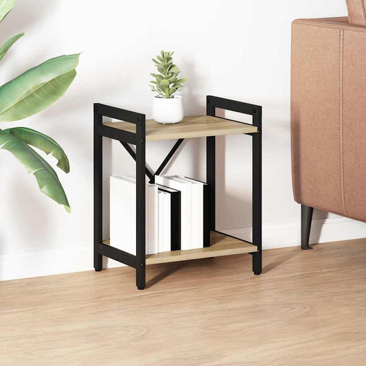 vidaXL Bookshelf 40 x 30 x 50 cm Engineered Wood Sonoma Oak