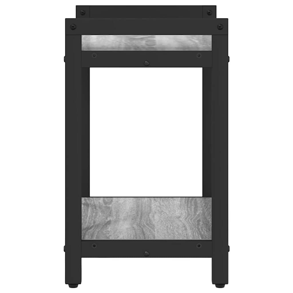 vidaXL Bookshelf Grey sonoma 40 x 30 x 50 cm Engineered Wood