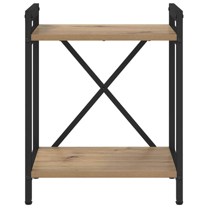 vidaXL Bookshelf 40 x 30 x 50 cm Engineered Wood Artisan Oak