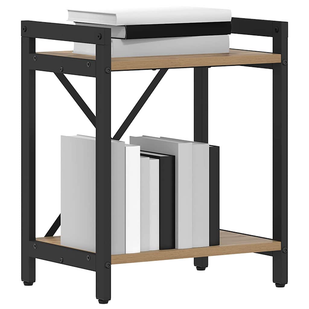 vidaXL Bookshelf 40 x 30 x 50 cm Engineered Wood Artisan Oak