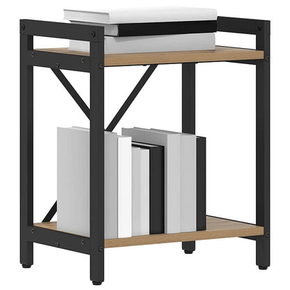 vidaXL Bookshelf 40 x 30 x 50 cm Engineered Wood Artisan Oak