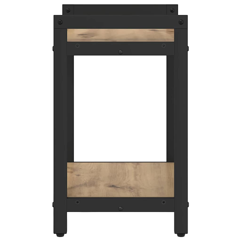 vidaXL Bookshelf 40 x 30 x 50 cm Engineered Wood Artisan Oak
