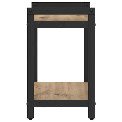 vidaXL Bookshelf 40 x 30 x 50 cm Engineered Wood Artisan Oak