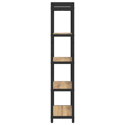 vidaXL Bookshelf 60 x 30 x 155 cm Engineered Wood Artisan Oak