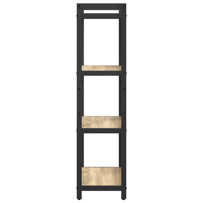 vidaXL Bookshelf 60 x 30 x 120 cm Engineered Wood Sonoma Oak