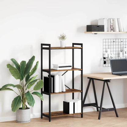 vidaXL Bookshelf Old wood 60 x 30 x 120 cm Engineered Wood