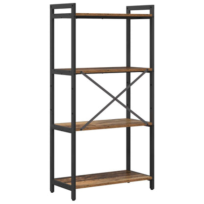 vidaXL Bookshelf Old wood 60 x 30 x 120 cm Engineered Wood