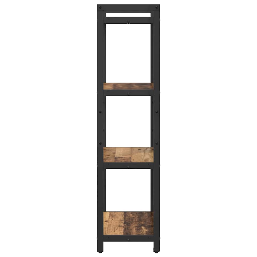 vidaXL Bookshelf Old wood 60 x 30 x 120 cm Engineered Wood