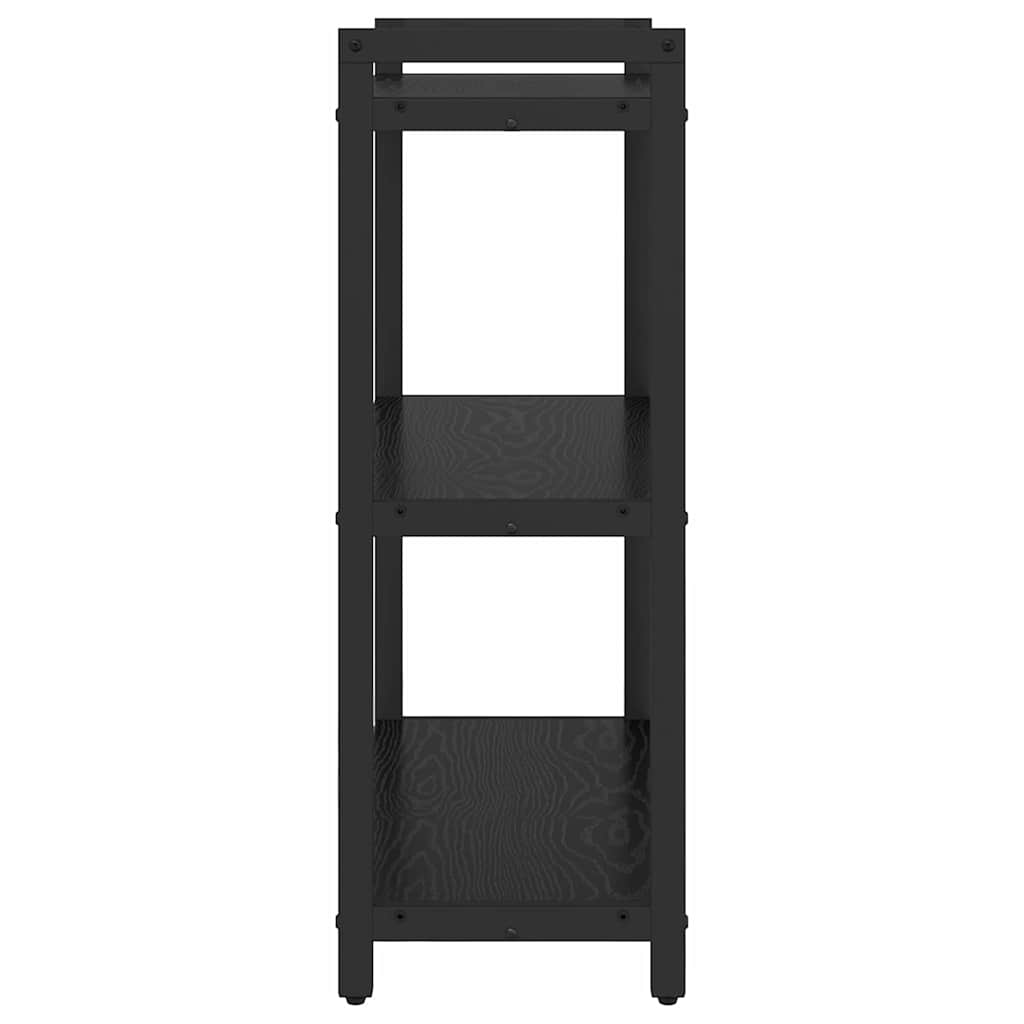 vidaXL Bookshelf Black Oak 60 x 30 x 85 cm Engineered Wood