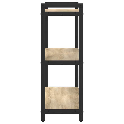 vidaXL Bookshelf Sonoma Oak 60 x 30 x 85 cm Engineered Wood