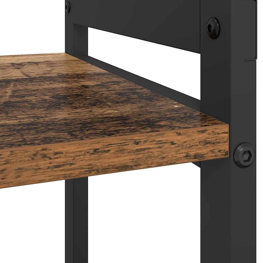 vidaXL Bookshelf Old wood 60 x 30 x 85 cm Engineered Wood