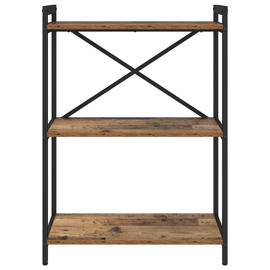 vidaXL Bookshelf Old wood 60 x 30 x 85 cm Engineered Wood