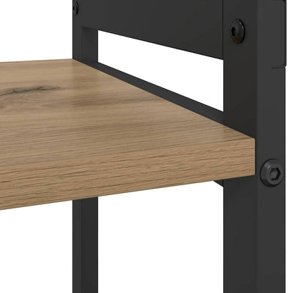 vidaXL Bookshelf 60 x 30 x 85 cm Engineered Wood Artisan Oak