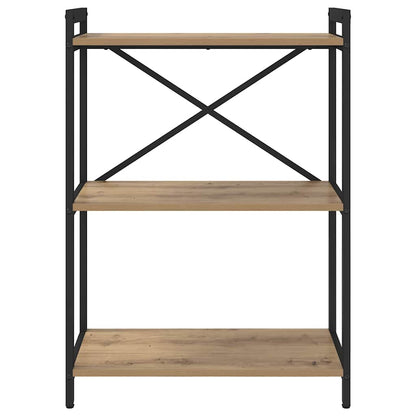 vidaXL Bookshelf 60 x 30 x 85 cm Engineered Wood Artisan Oak