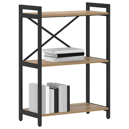 vidaXL Bookshelf 60 x 30 x 85 cm Engineered Wood Artisan Oak
