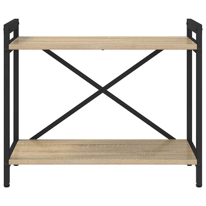 vidaXL Bookshelf Sonoma Oak 60 x 30 x 50 cm Engineered Wood
