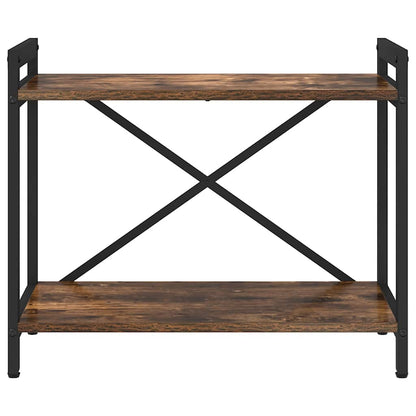 vidaXL Bookshelf Smoked Oak 60 x 30 x 50 cm Engineered Wood