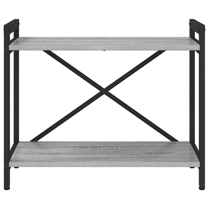 vidaXL Bookshelf Grey sonoma 60 x 30 x 50 cm Engineered Wood