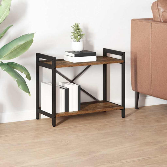 vidaXL Bookshelf 60 x 30 x 50 cm Engineered Wood Old wood