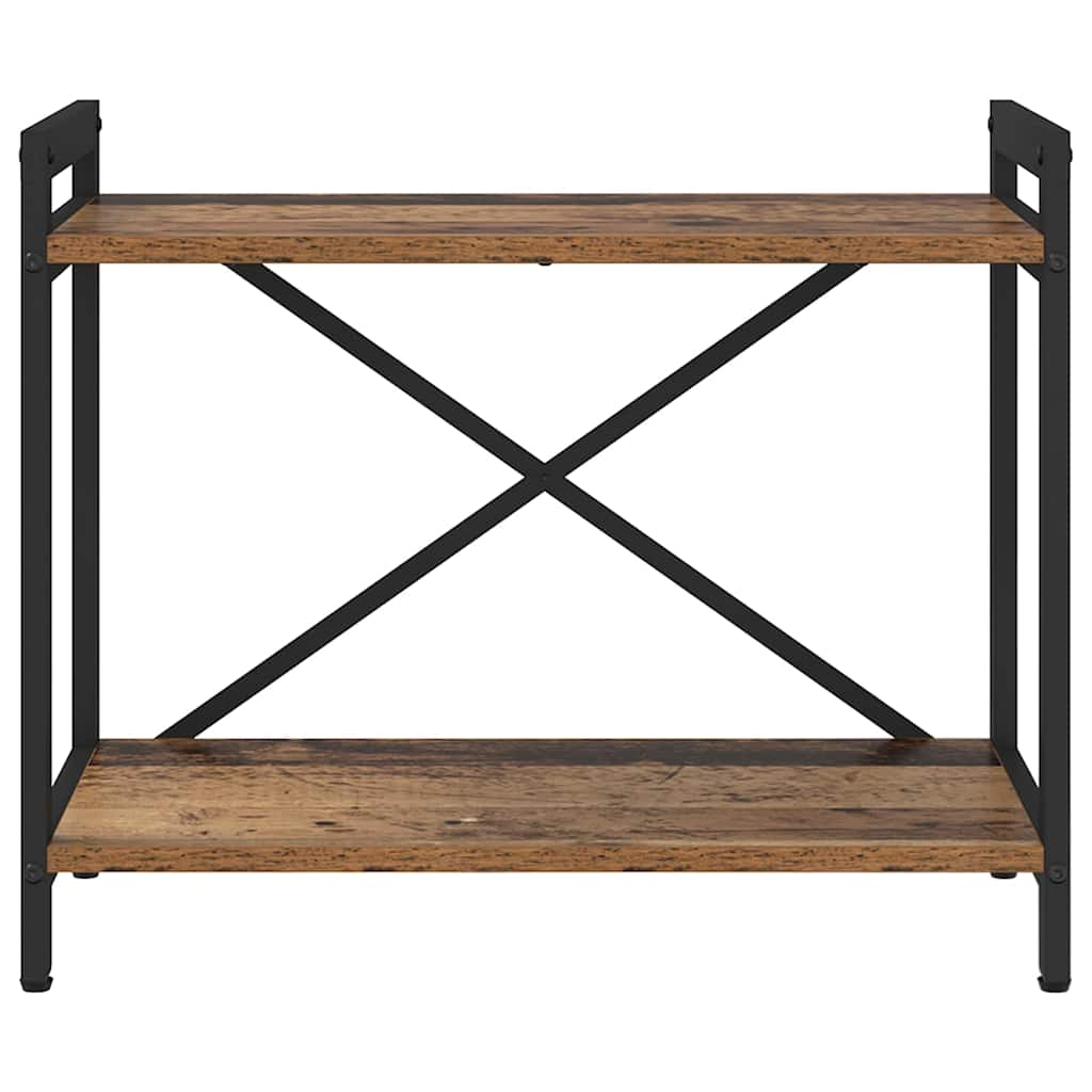 vidaXL Bookshelf Old wood 60 x 30 x 50 cm Engineered Wood