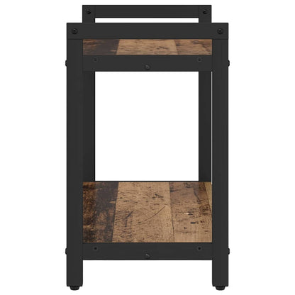 vidaXL Bookshelf Old wood 60 x 30 x 50 cm Engineered Wood