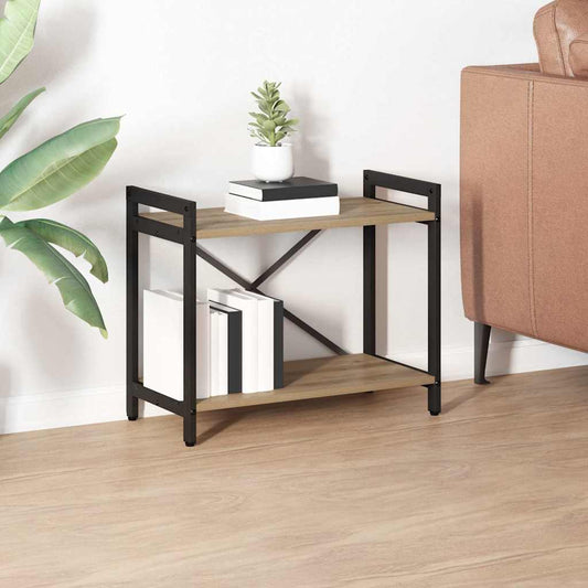 vidaXL Bookshelf 60 x 30 x 50 cm Engineered Wood Artisan Oak