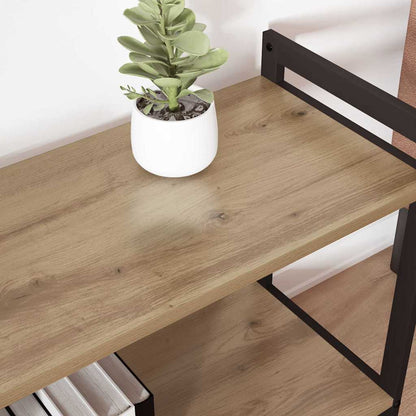 vidaXL Bookshelf 60 x 30 x 50 cm Engineered Wood Artisan Oak