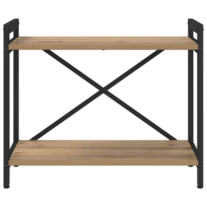 vidaXL Bookshelf 60 x 30 x 50 cm Engineered Wood Artisan Oak