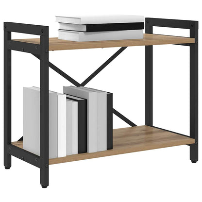 vidaXL Bookshelf 60 x 30 x 50 cm Engineered Wood Artisan Oak