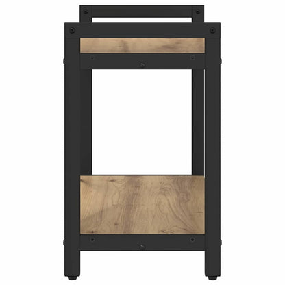 vidaXL Bookshelf 60 x 30 x 50 cm Engineered Wood Artisan Oak