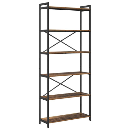vidaXL Bookshelf Old wood 80 x 30 x 189.5 cm Engineered Wood