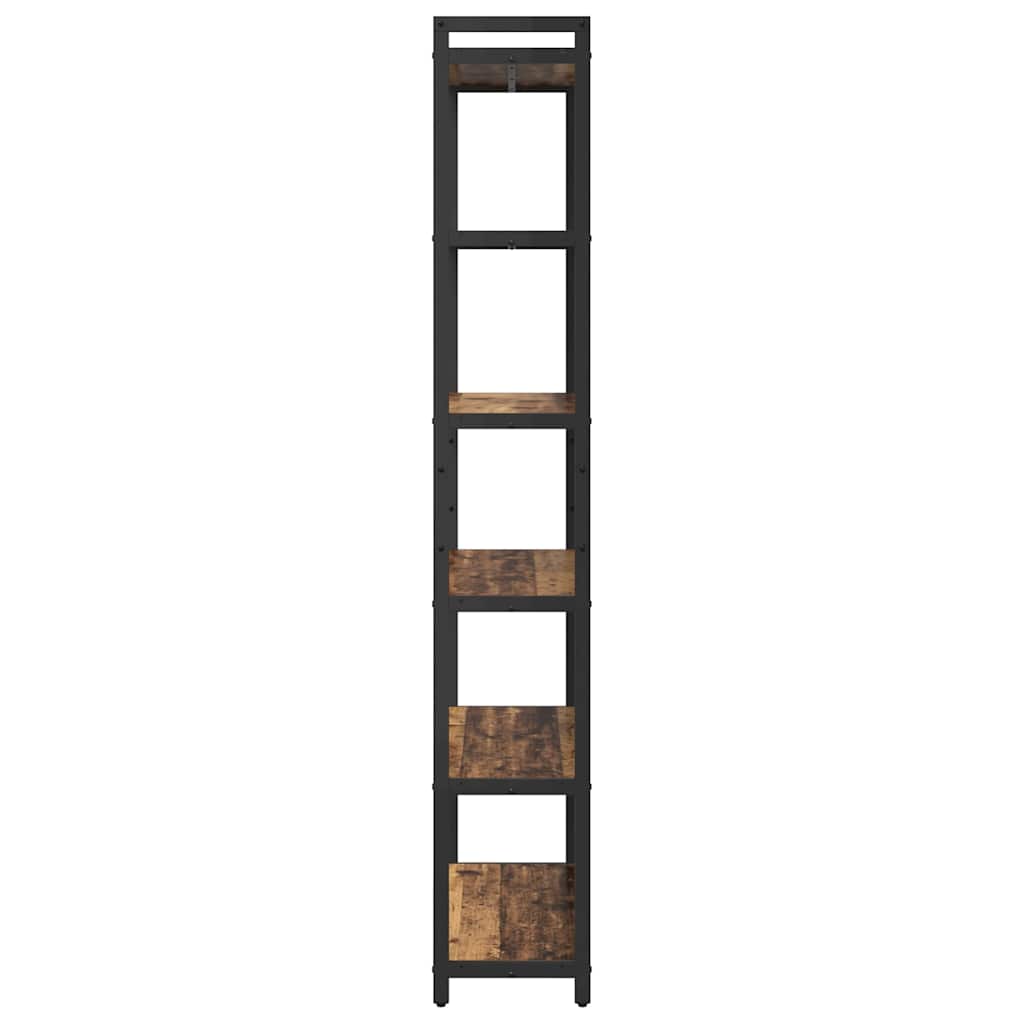 vidaXL Bookshelf Old wood 80 x 30 x 189.5 cm Engineered Wood