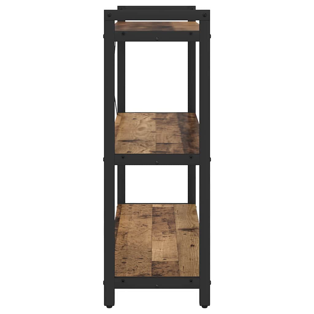 vidaXL Bookshelf Old wood 80 x 30 x 85 cm Engineered Wood