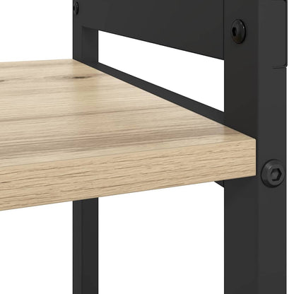 vidaXL Bookshelf Sonoma Oak 80 x 30 x 50 cm Engineered Wood