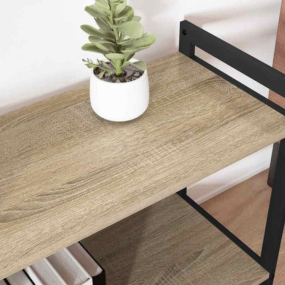 vidaXL Bookshelf Sonoma Oak 80 x 30 x 50 cm Engineered Wood