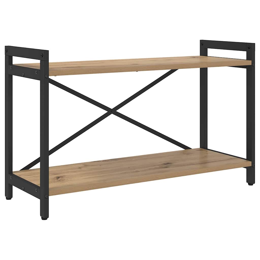 vidaXL Bookshelf 80 x 30 x 50 cm Engineered Wood Artisan Oak