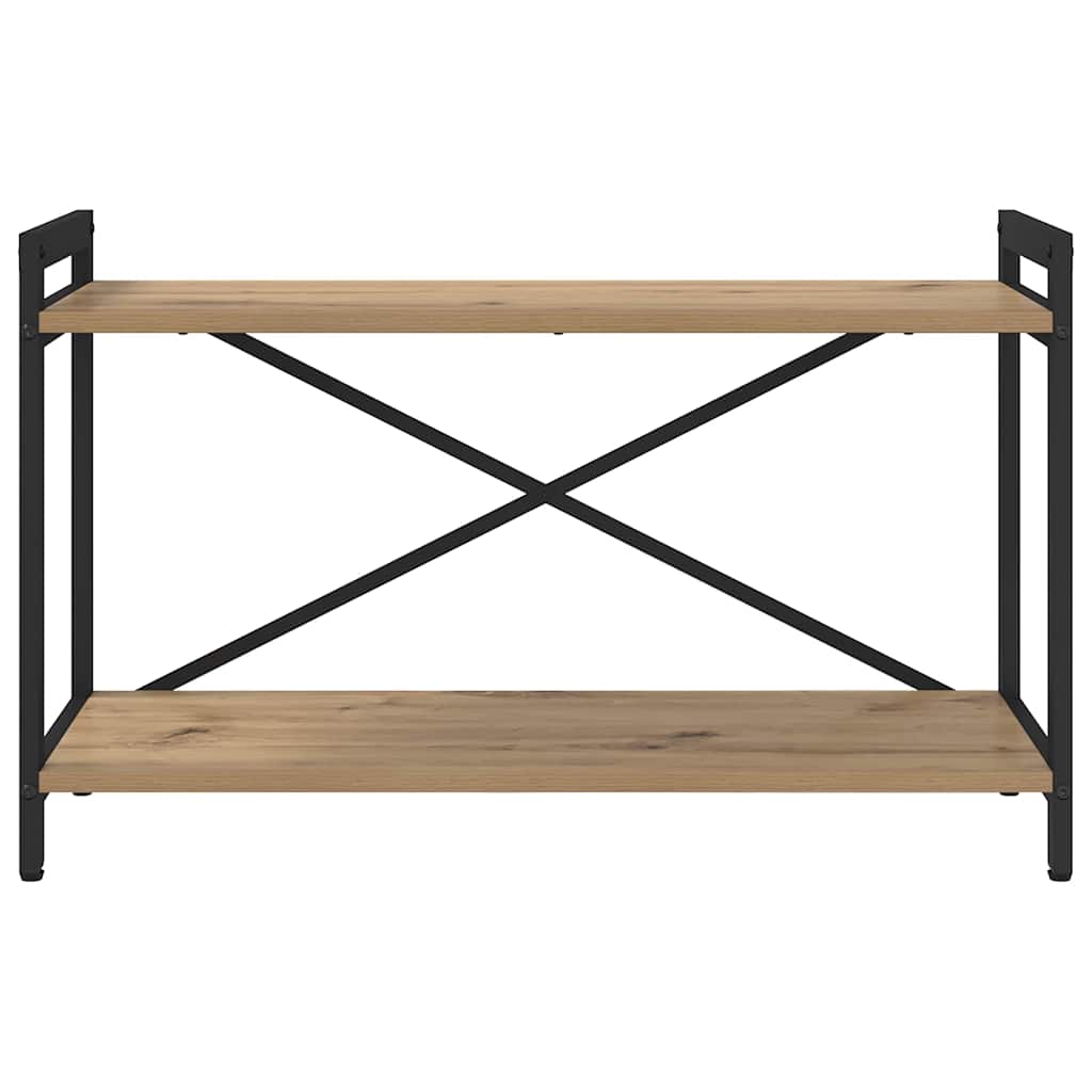 vidaXL Bookshelf 80 x 30 x 50 cm Engineered Wood Artisan Oak