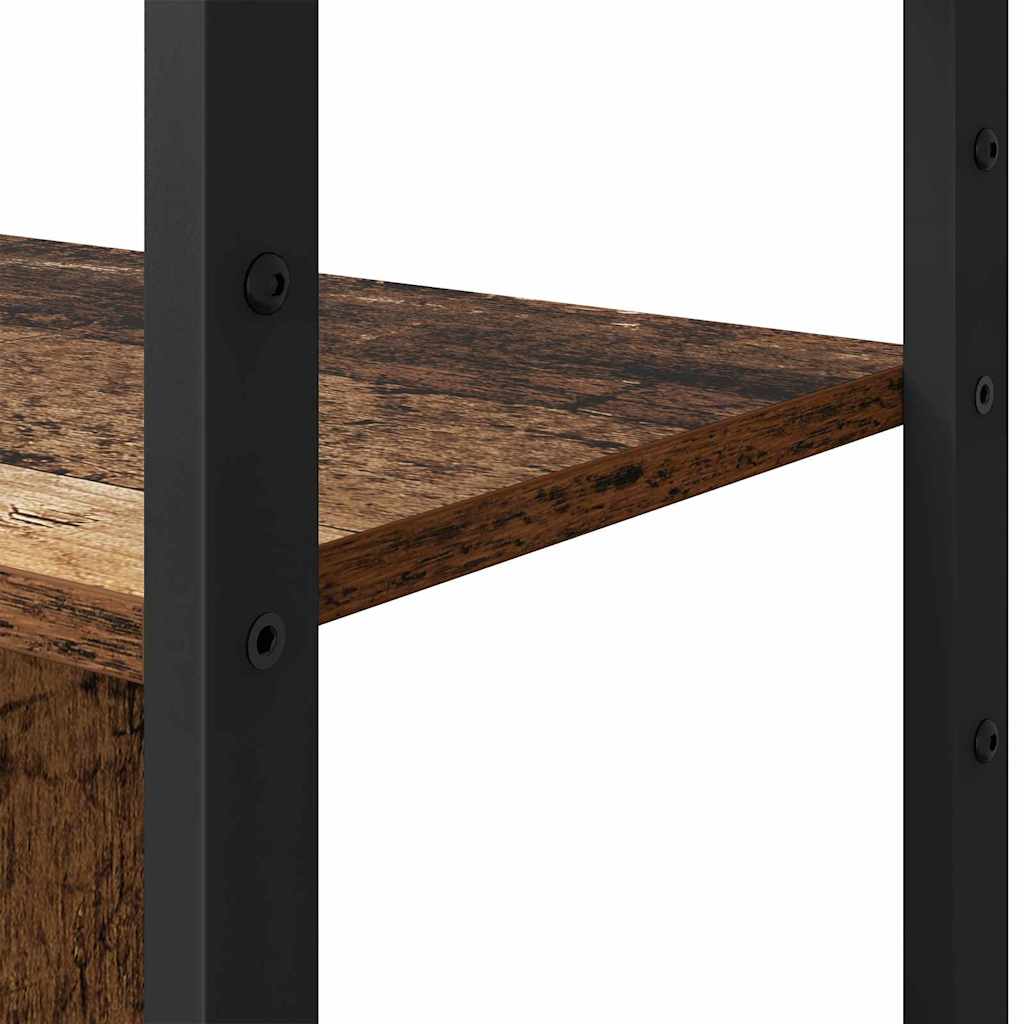 vidaXL Bookshelf Old wood 80 x 30 x 155.5 cm Engineered Wood