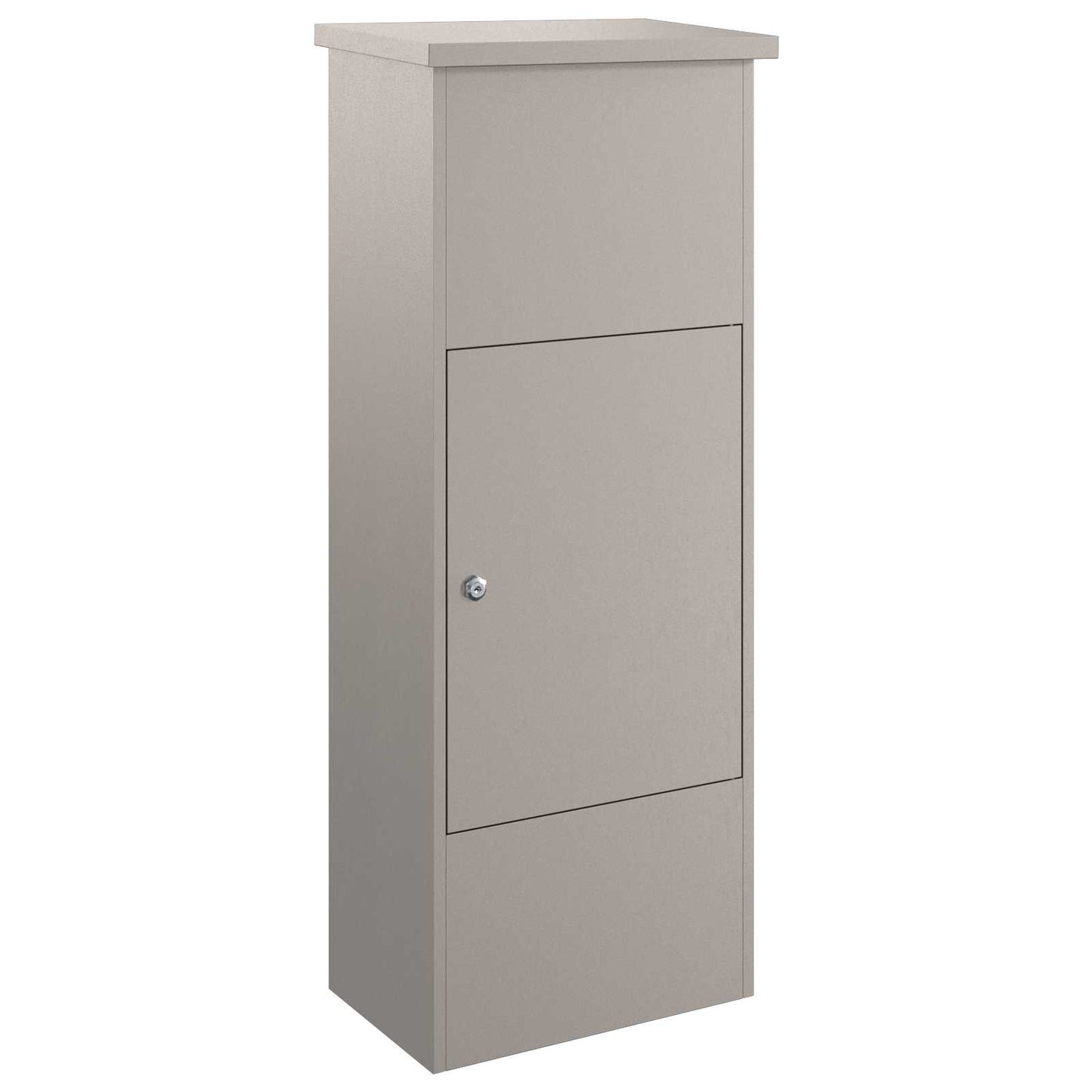 vidaXL Parcel Drop Box Rusty 44.5 x 29 x 110.5 cm Weathering Steel