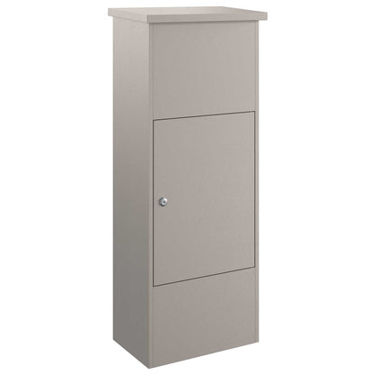 vidaXL Parcel Drop Box Rusty 44.5 x 29 x 110.5 cm Weathering Steel