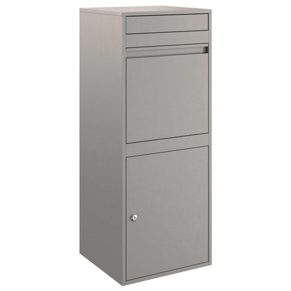 vidaXL Parcel Drop Box Rusty 41 x 38 x 103 cm Weathering Steel