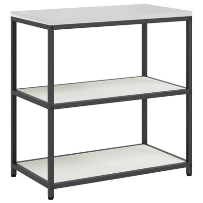 vidaXL Kitchen Storage HATTEM White 90 x 50 x 92 cm Steel