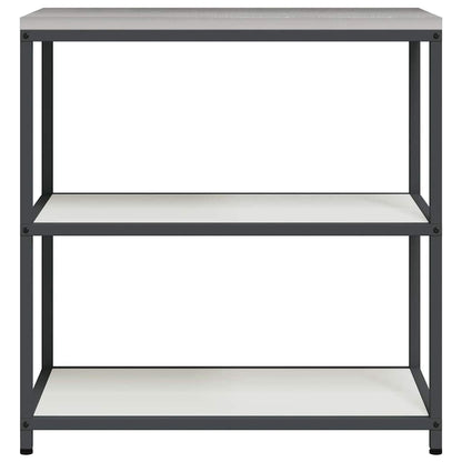 vidaXL Kitchen Storage HATTEM White 90 x 50 x 92 cm Steel