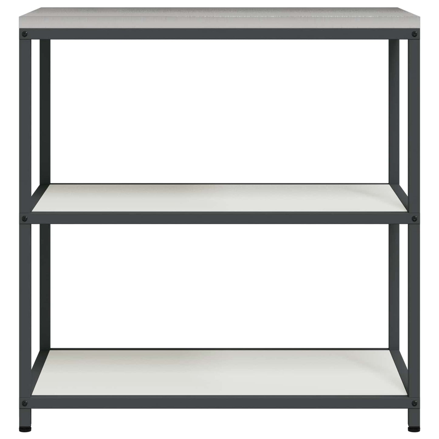 vidaXL Kitchen Storage HATTEM White 90 x 50 x 92 cm Steel
