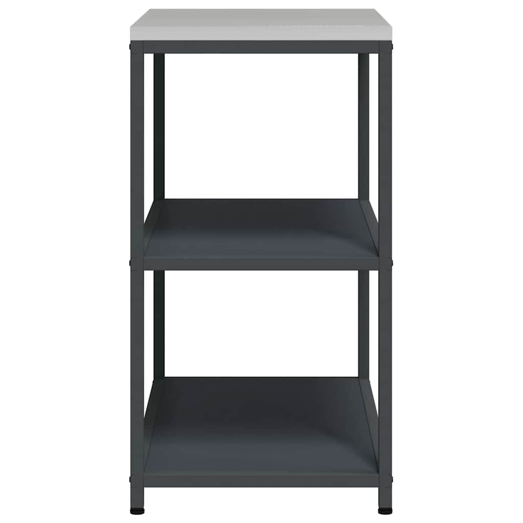 vidaXL Kitchen Storage HATTEM Anthracite 90 x 50 x 92 cm Steel