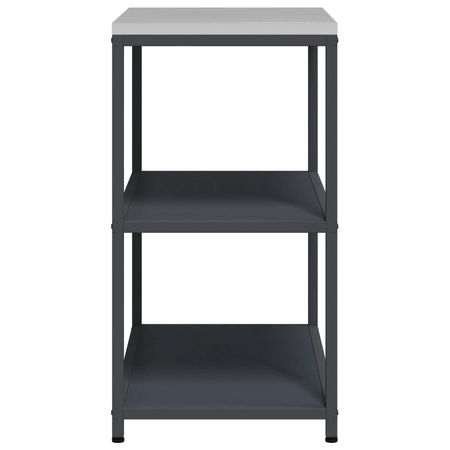 vidaXL Kitchen Storage HATTEM Anthracite 90 x 50 x 92 cm Steel