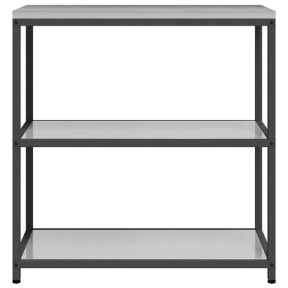 vidaXL Kitchen Storage HATTEM Silver 90 x 50 x 92 cm Steel