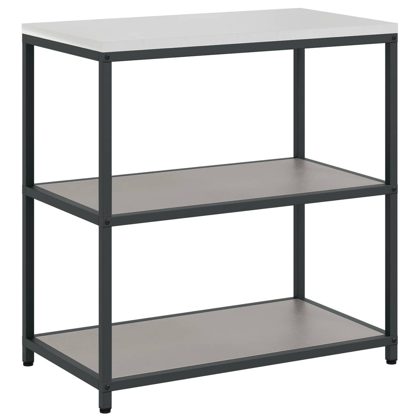 vidaXL Kitchen Storage HATTEM Rusty 90 x 50 x 92 cm Steel